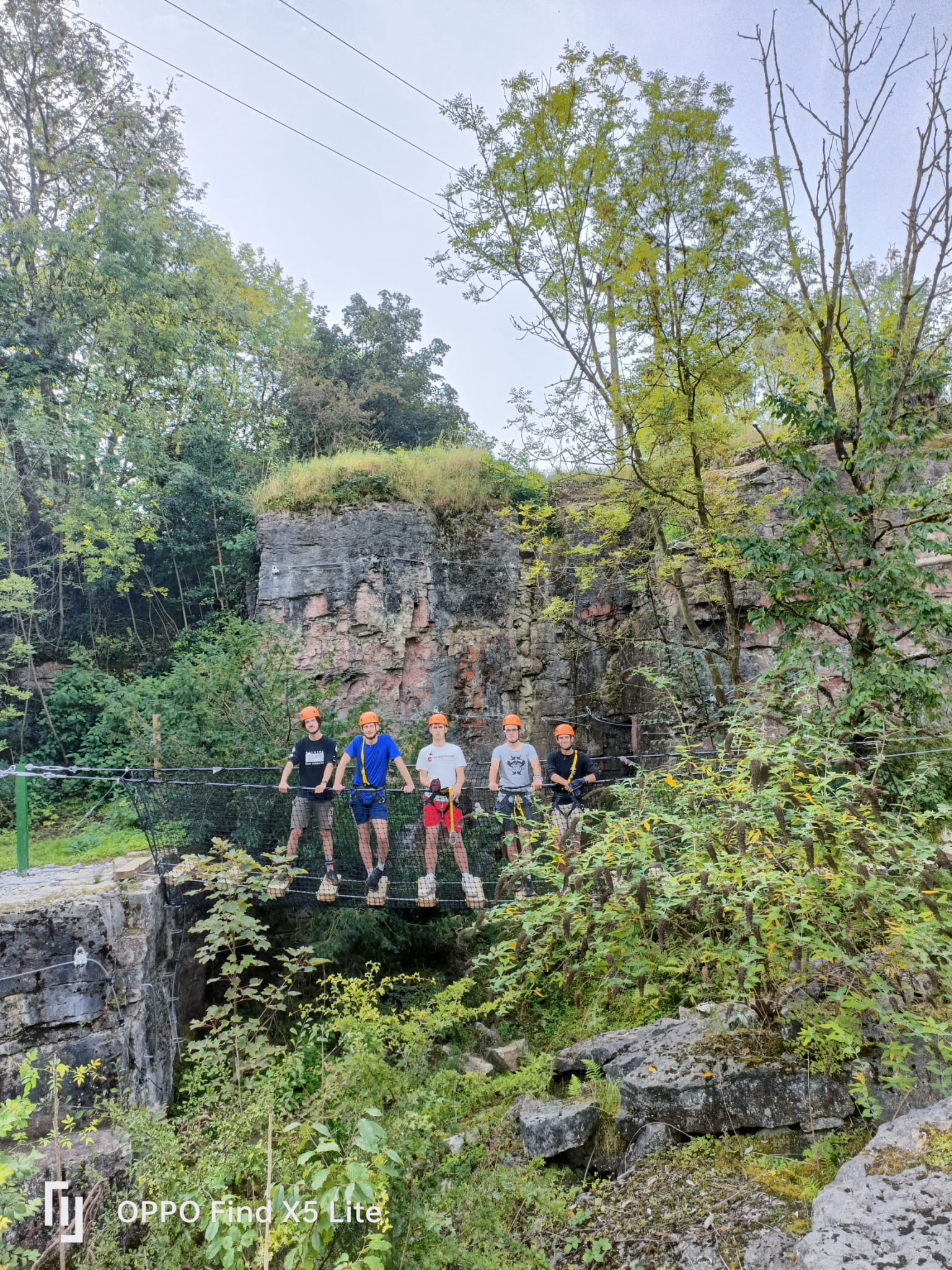 apprentices in the forest traversing